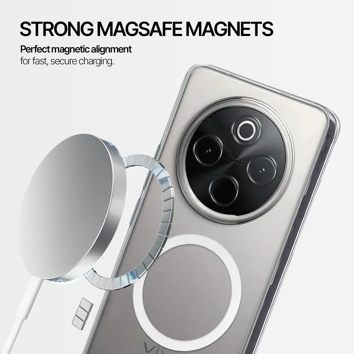 Vivo T4 - Anti-Yellow Clear Case