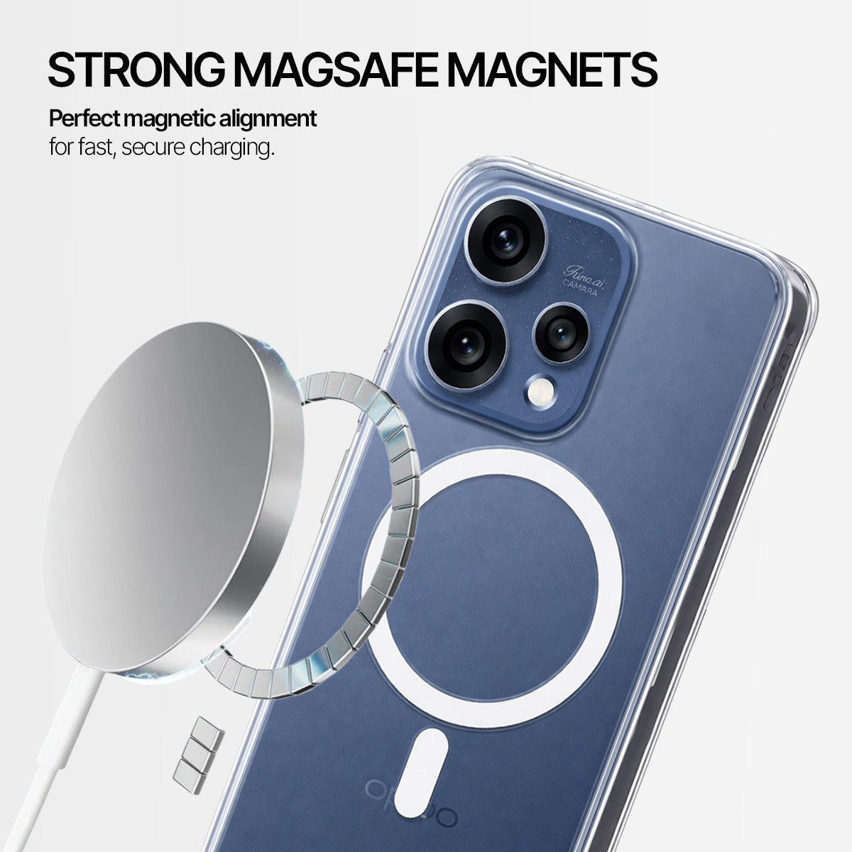 Oppo Reno 15 - Anti-Yellow Clear Case