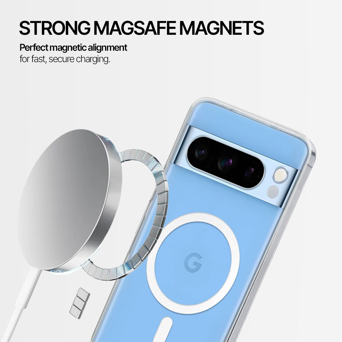 Google Pixel 8 Pro - Anti-Yellow Clear Case