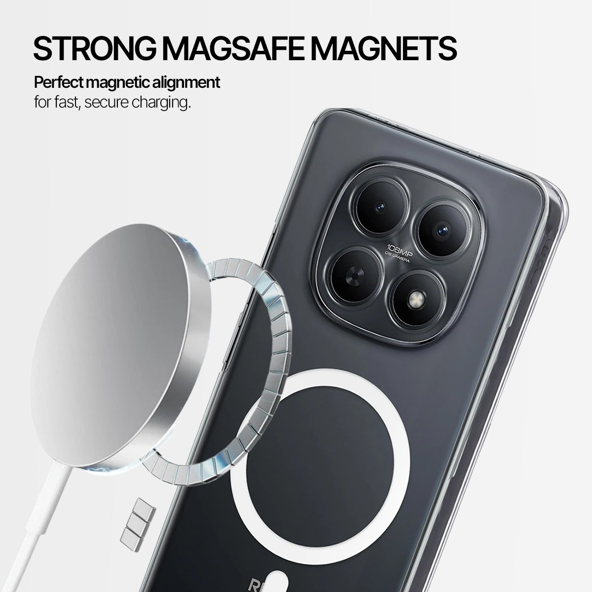 Redmi Note 15 - Anti-Yellow Clear Case