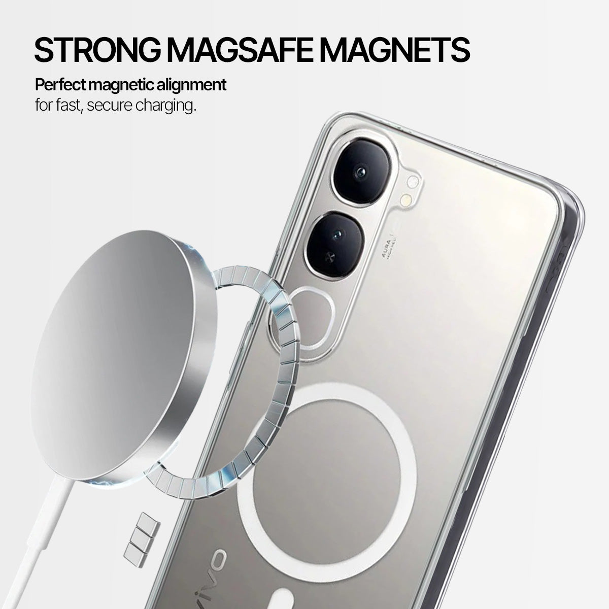 Vivo Y300 - Anti-Yellow Clear Case
