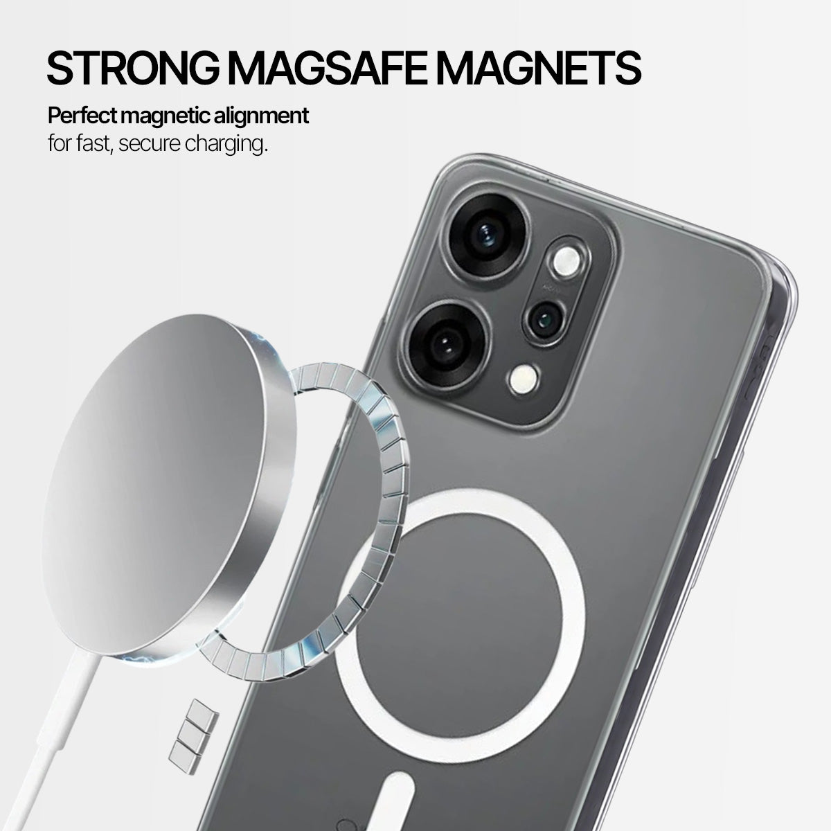 Oppo Reno 14 Pro - Anti-Yellow Clear Case