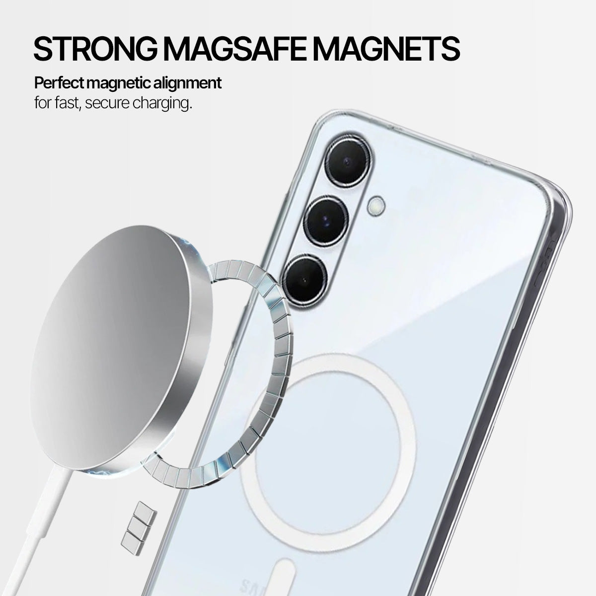 Galaxy A55 - Anti-Yellow Clear Case