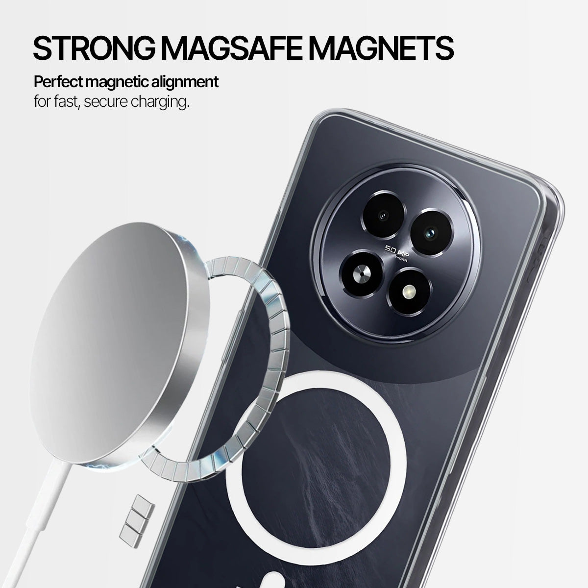 Realme 13 - Anti-Yellow Clear Case