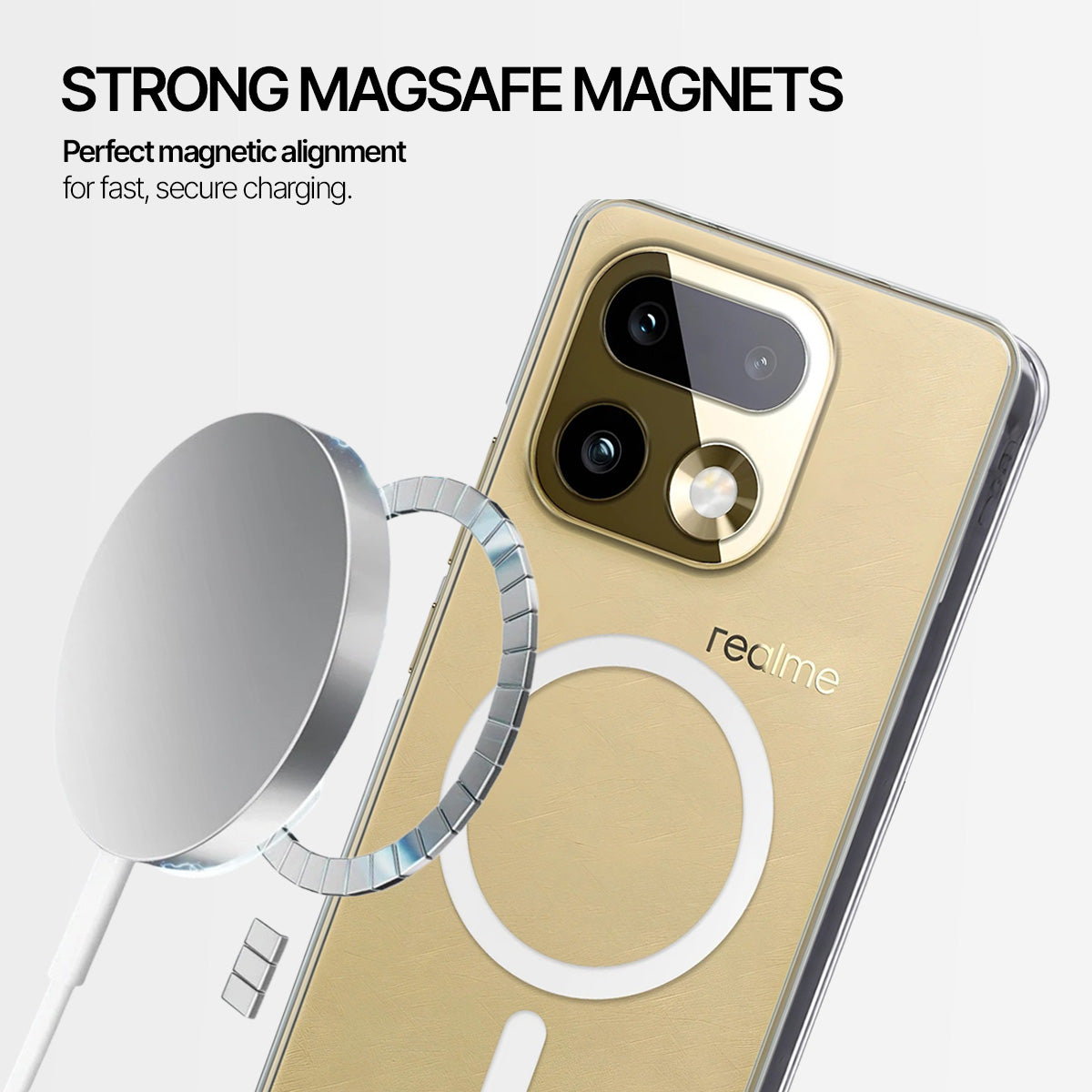 Realme 16 Pro Plus - Anti-Yellow Clear Case