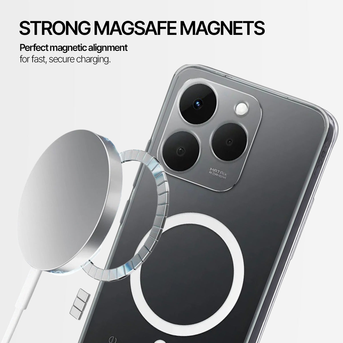 Realme 15T - Anti-Yellow Clear Case