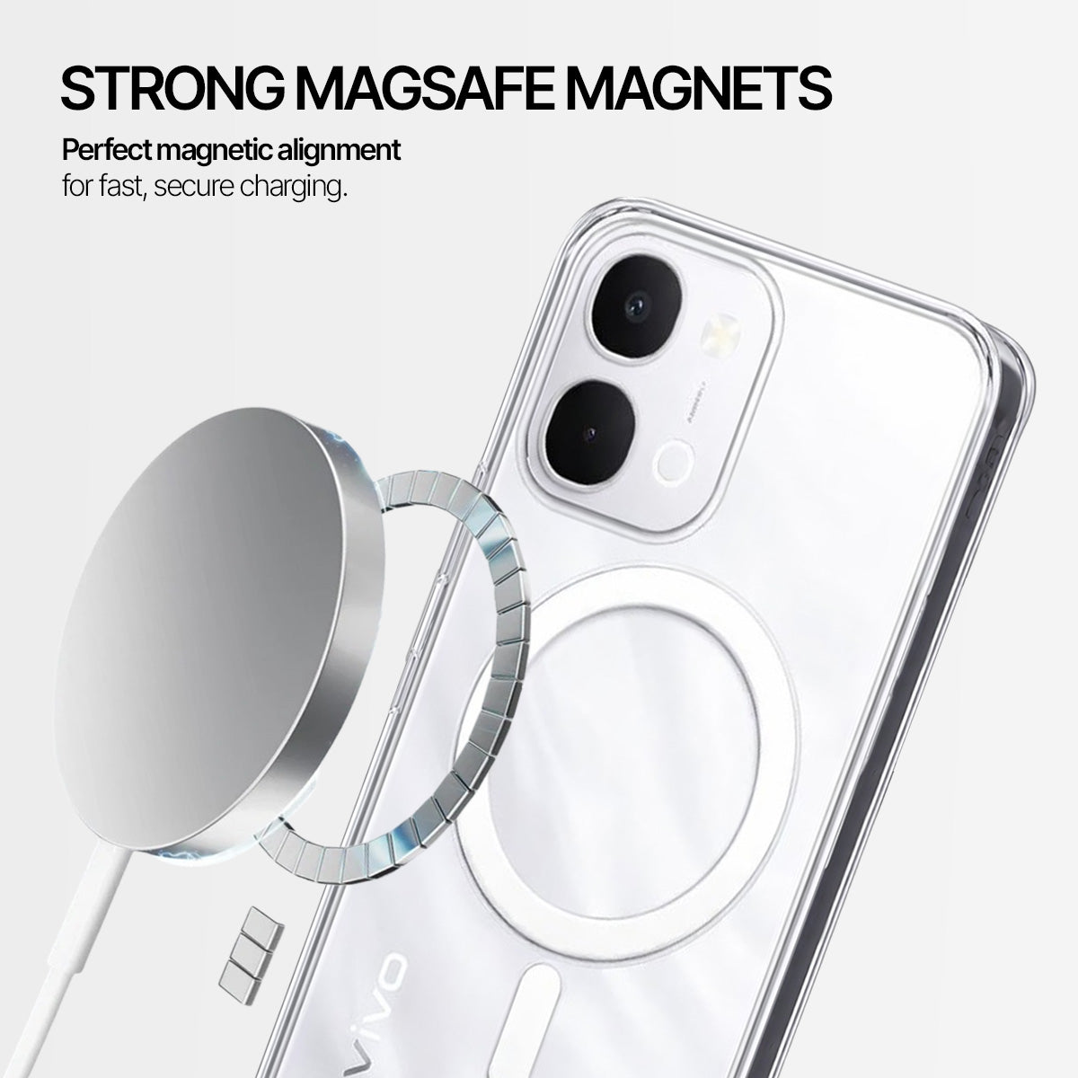 Vivo T5X - Anti-Yellow Clear Case