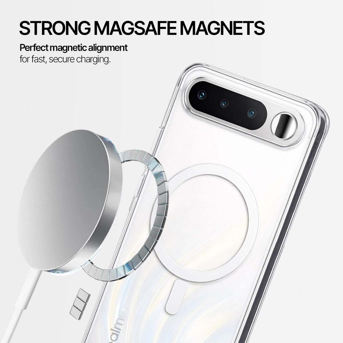 Realme 16 5G - Anti-Yellow Clear Case
