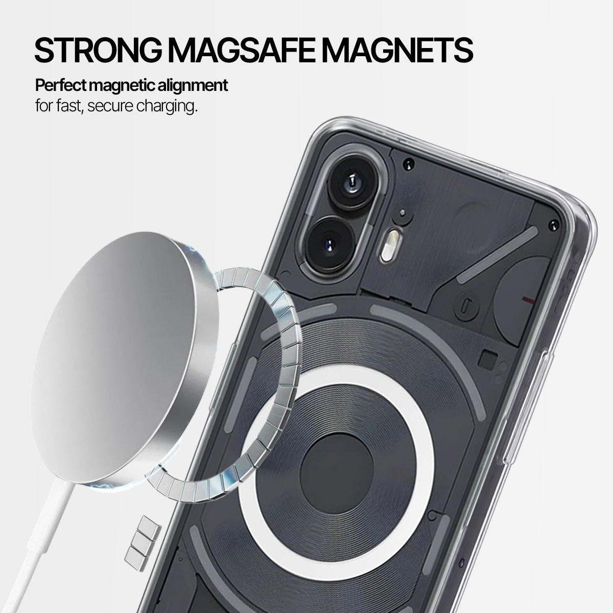 Nothing Phone 2 - Anti-Yellow Clear Case