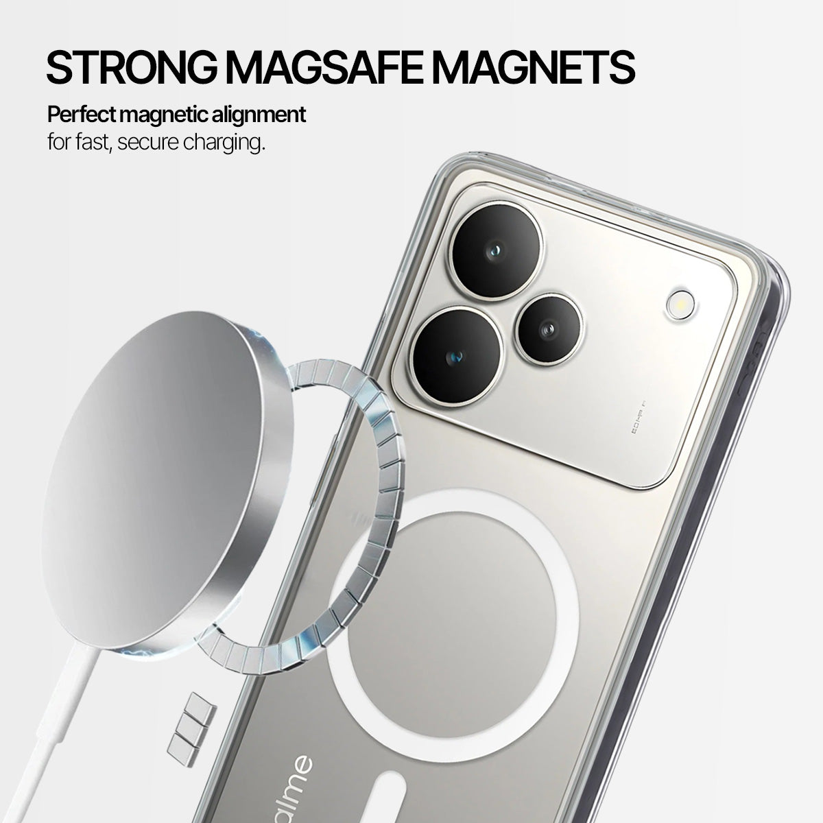 Realme P4 - Anti-Yellow Clear Case