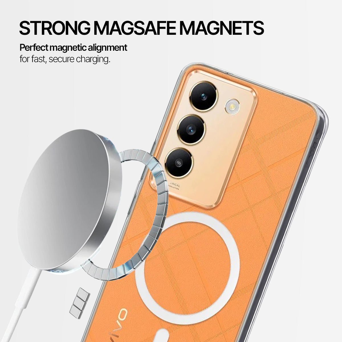 Vivo X200E - Anti-Yellow Clear Case