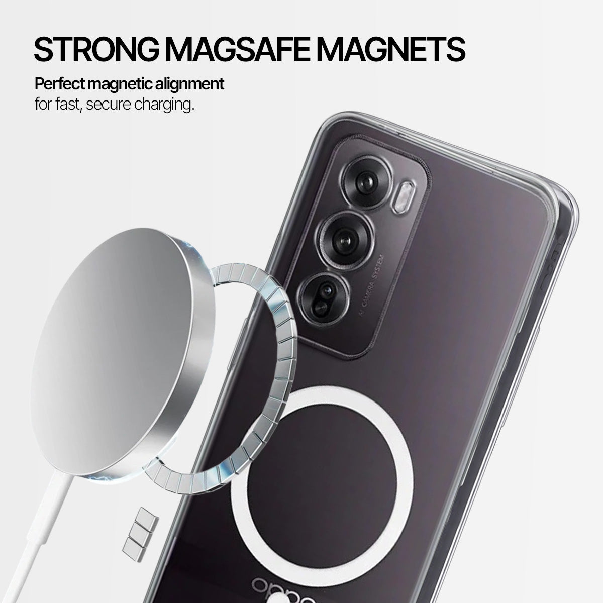 Oppo Reno 12 Pro - Anti-Yellow Clear Case