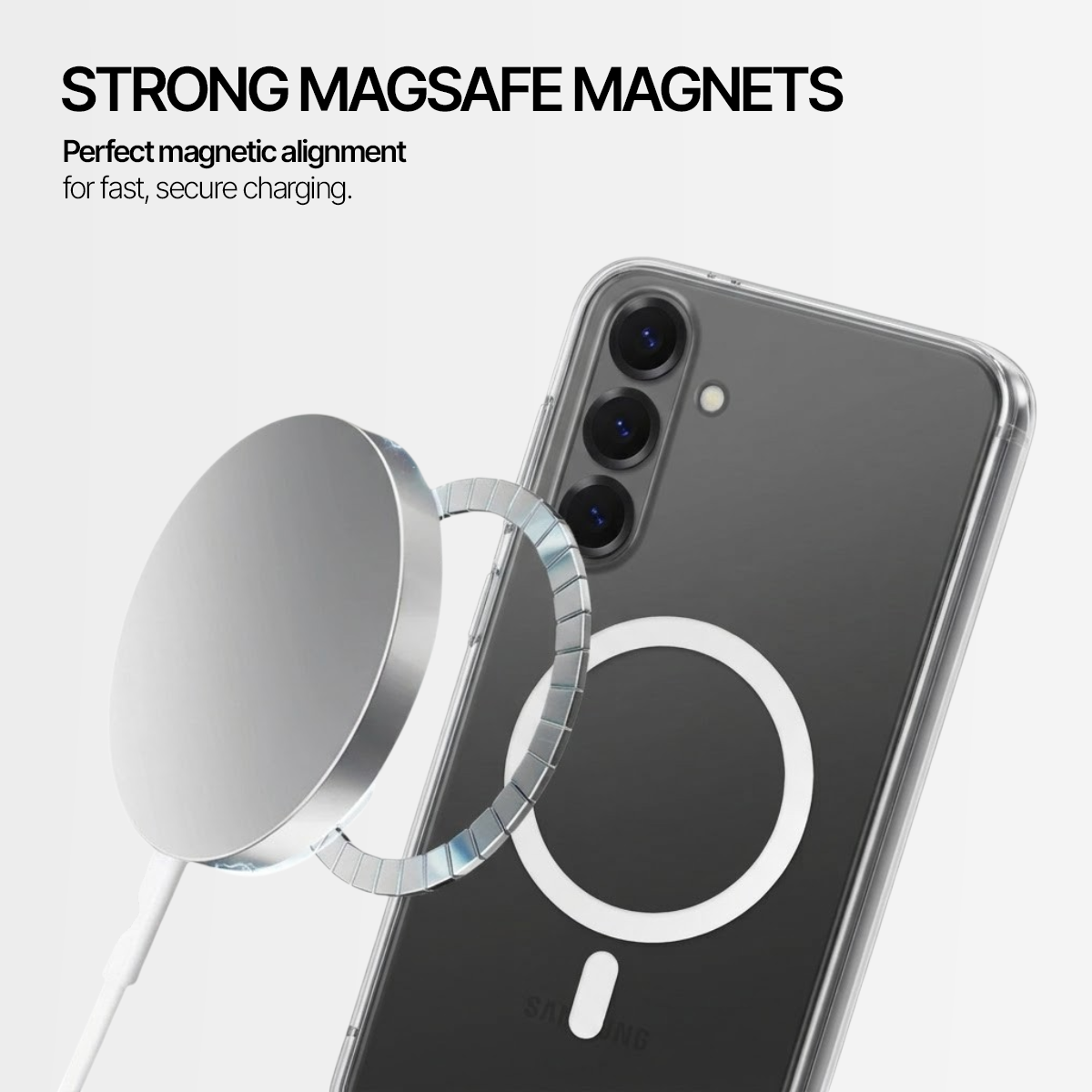 Galaxy S24 Plus - Anti-Yellow Clear Case
