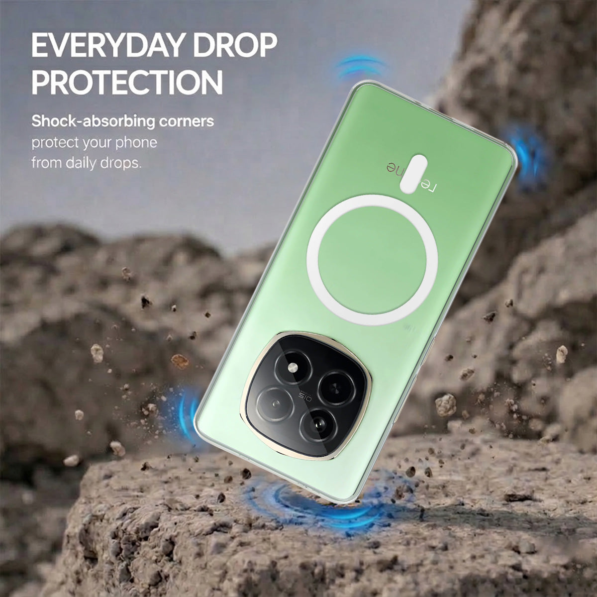 Realme P2 - Anti-Yellow Clear Case