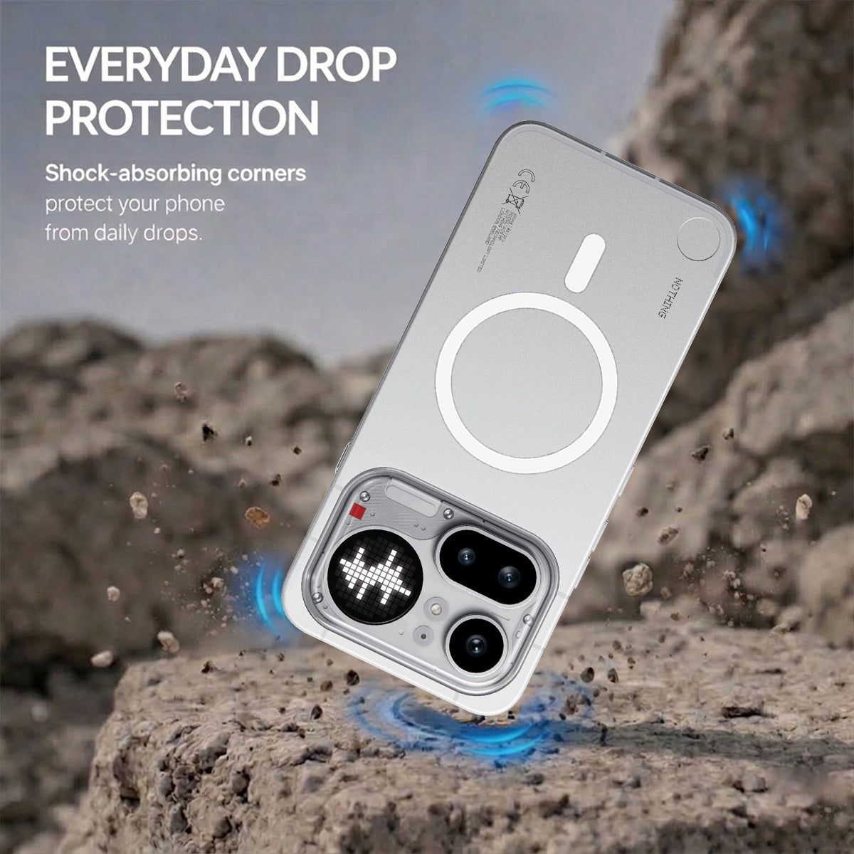 Nothing Phone 4A Pro - Anti-Yellow Clear Case