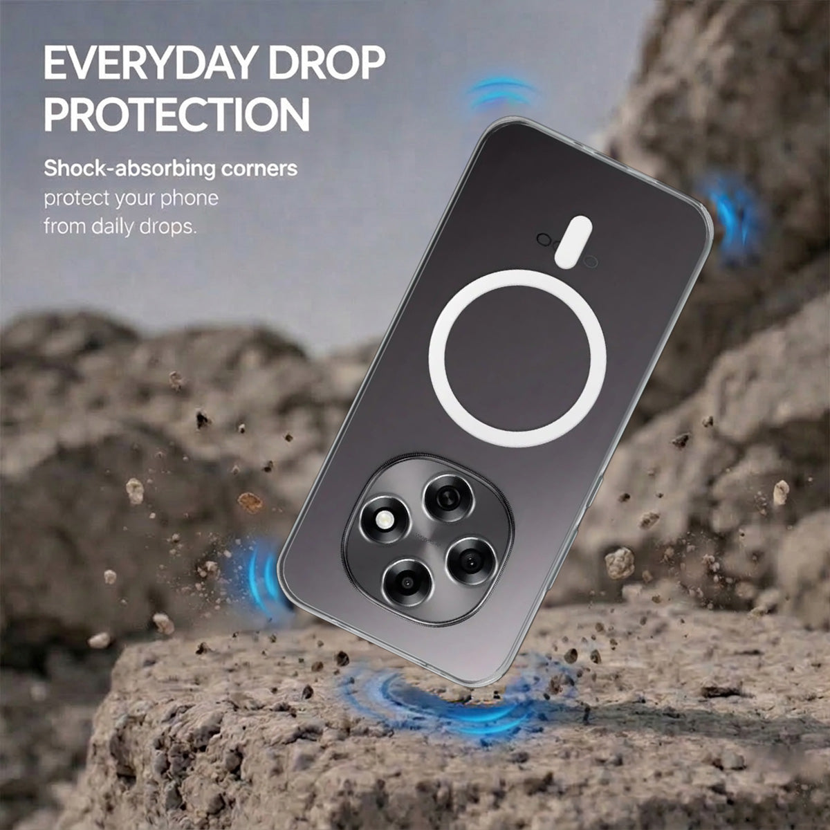 Oppo F31 Pro - Anti-Yellow Clear Case