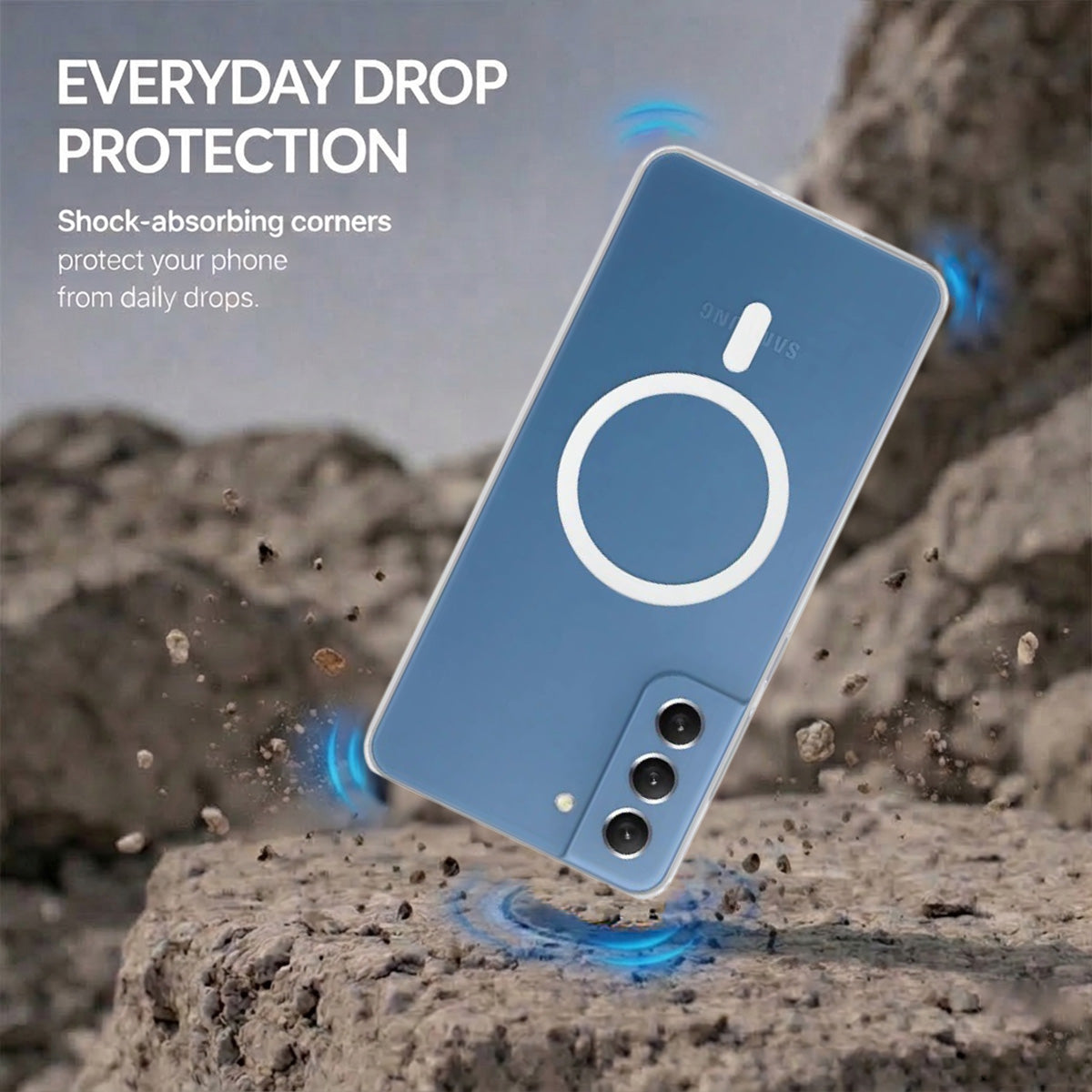 Galaxy S21 - Anti-Yellow Clear Case