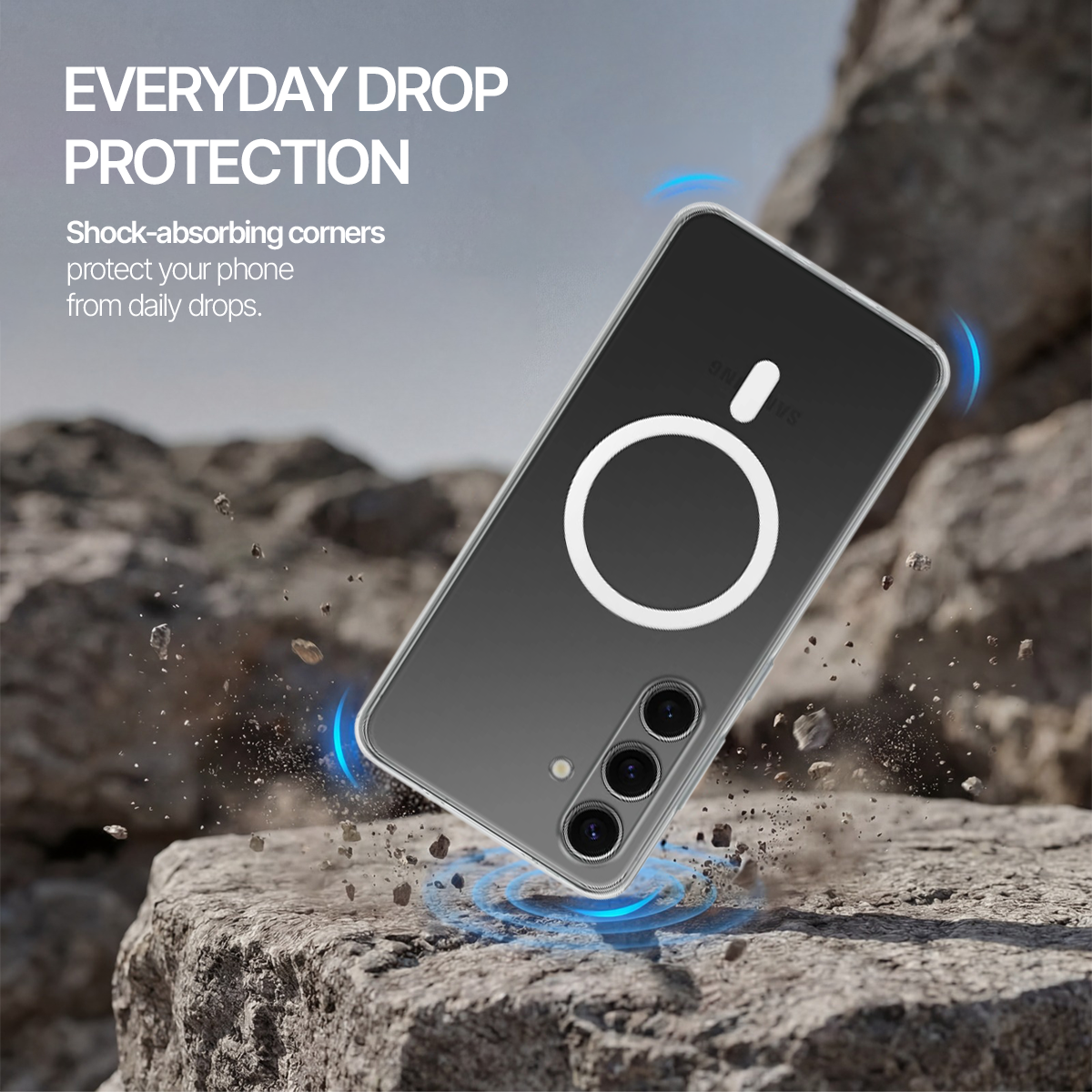 Galaxy S24 FE - Anti-Yellow Clear Case