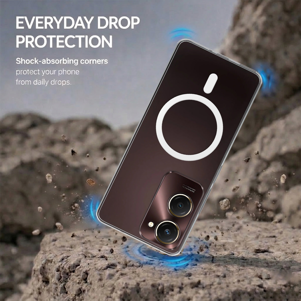 IQOO Z9 Lite - Anti-Yellow Clear Case