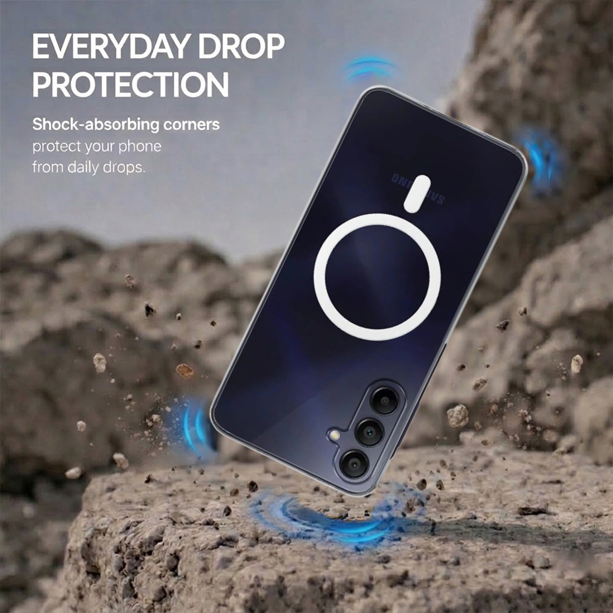 Galaxy A15 - Anti-Yellow Clear Case