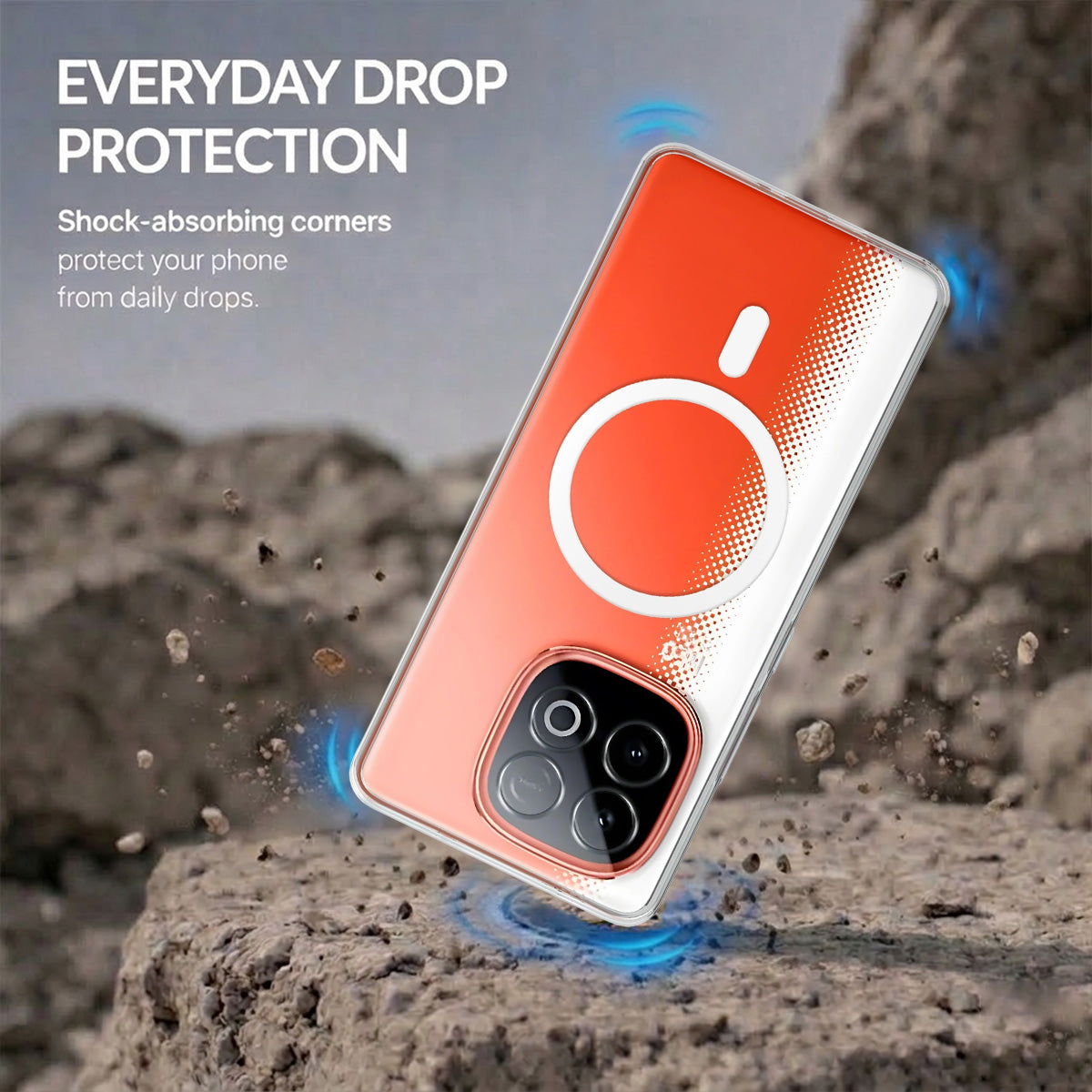 IQOO Neo 10 - Anti-Yellow Clear Case