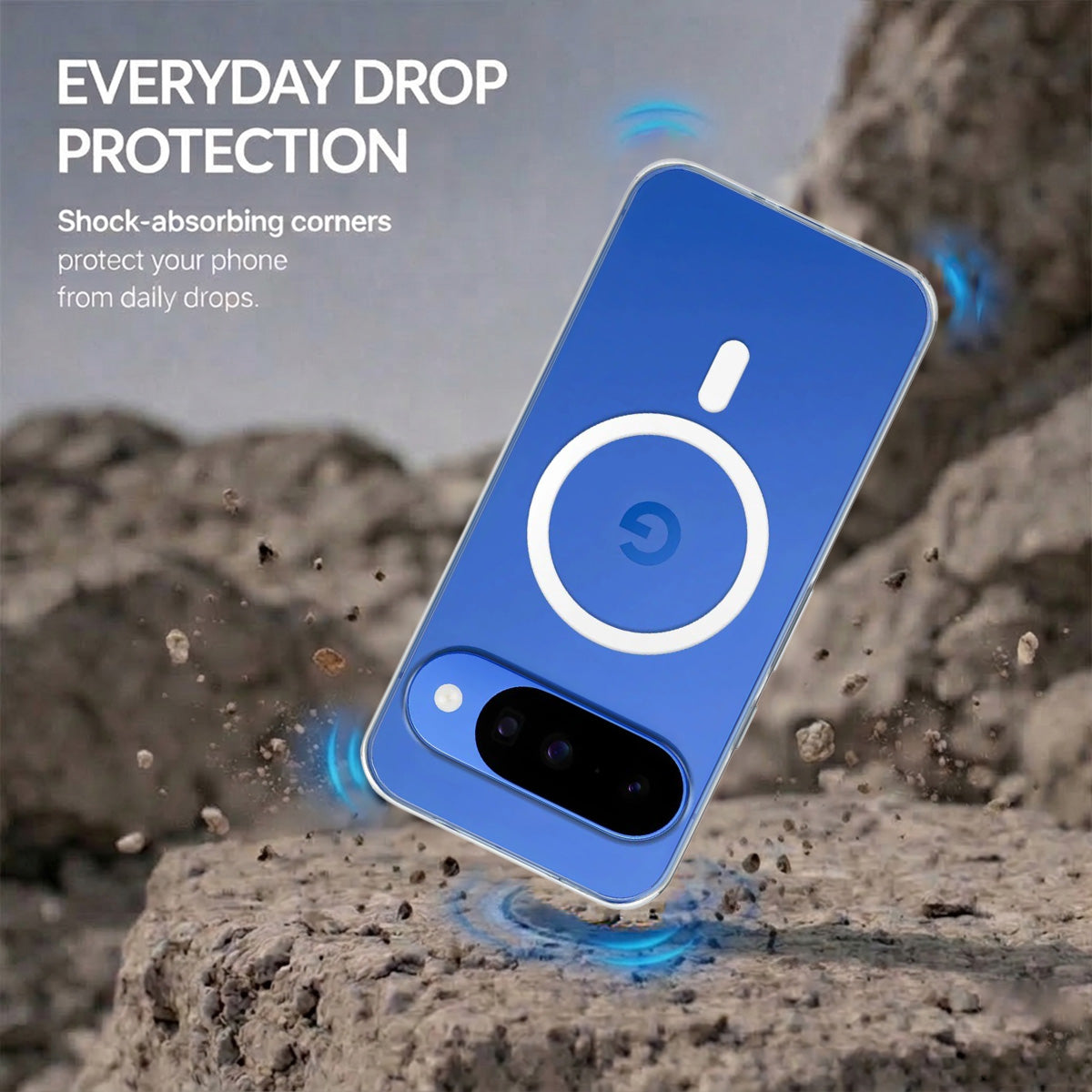 Google Pixel 10 - Anti-Yellow Clear Case