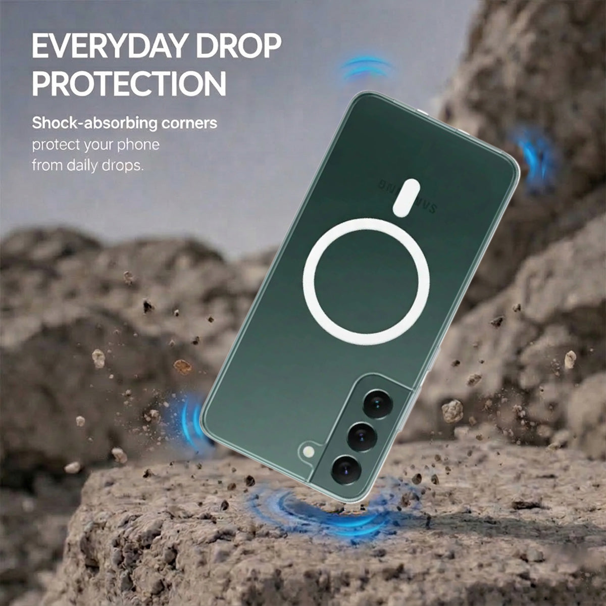 Galaxy S22 - Anti-Yellow Clear Case