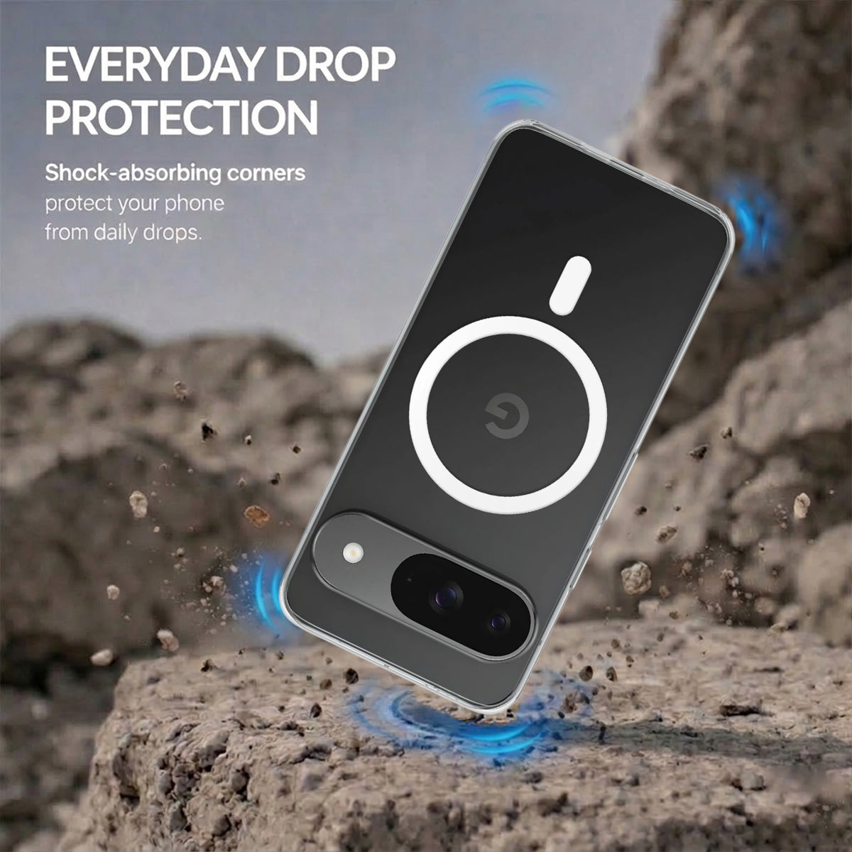 Google Pixel 9 - Anti-Yellow Clear Case