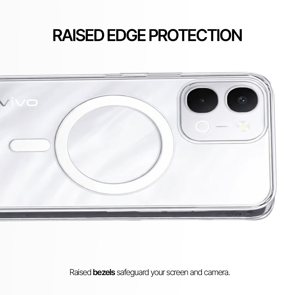Vivo T5X - Anti-Yellow Clear Case