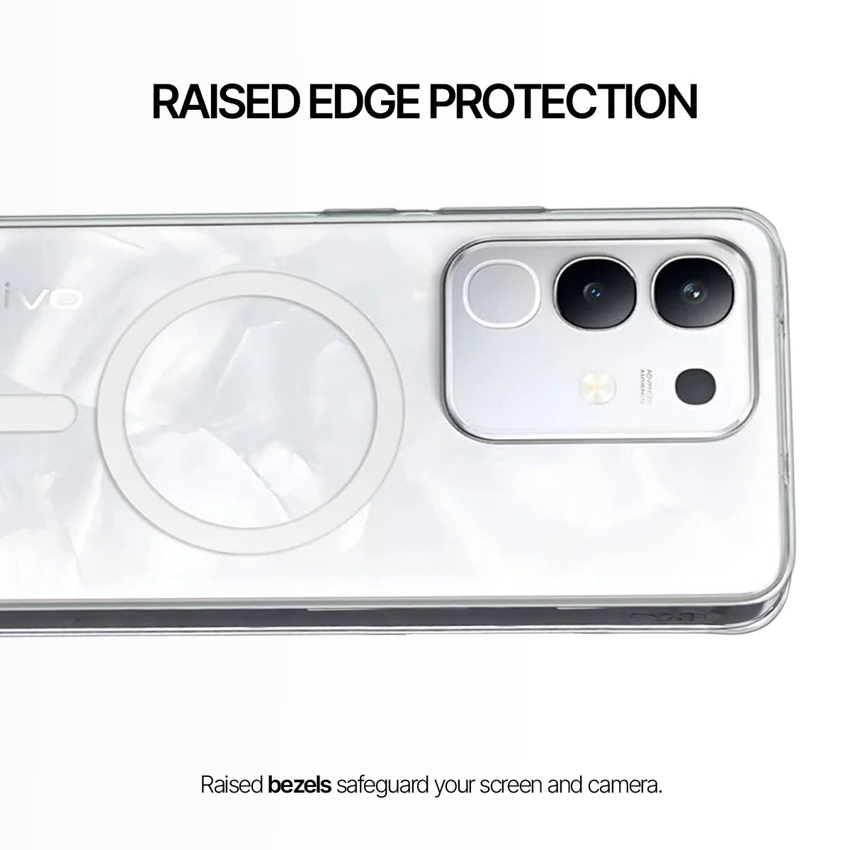 Vivo T4X - Anti-Yellow Clear Case