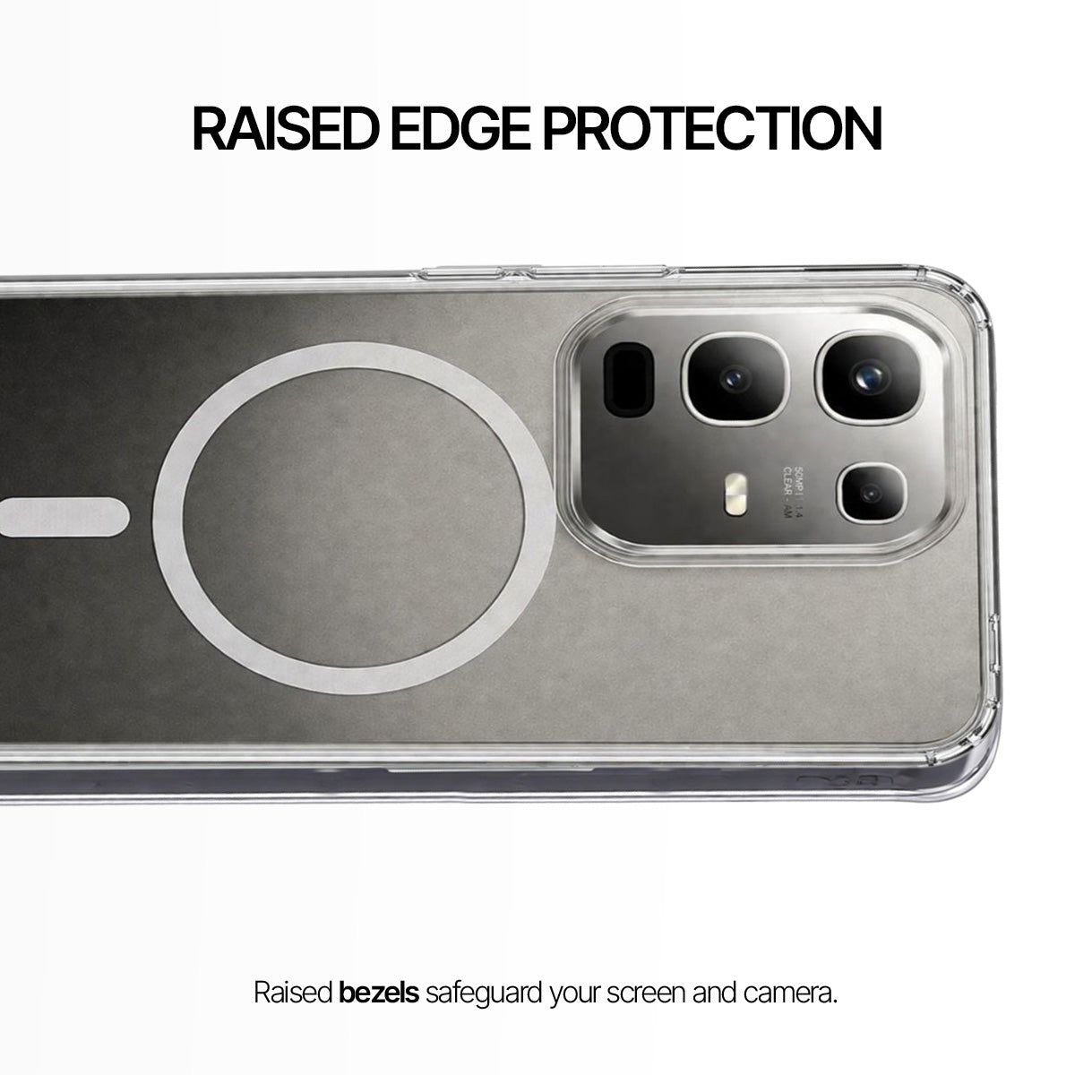 Infinix Note 50 - Anti-Yellow Clear Case