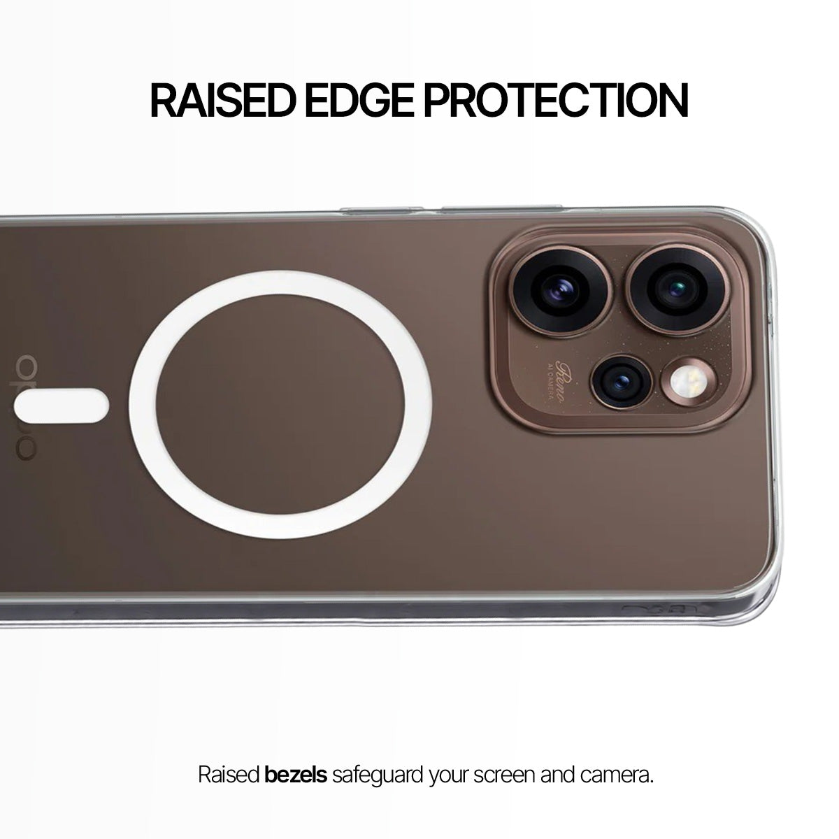 Oppo Reno 15 Pro - Anti-Yellow Clear Case