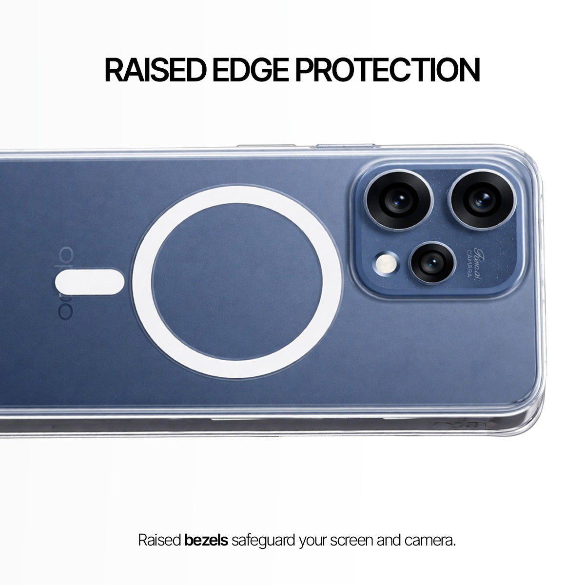 Oppo Reno 15 - Anti-Yellow Clear Case