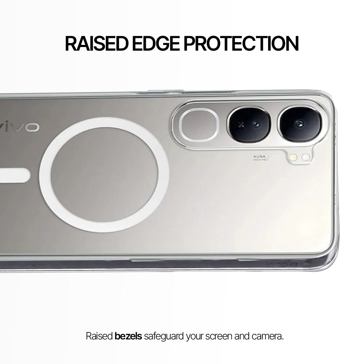 Vivo Y300 - Anti-Yellow Clear Case