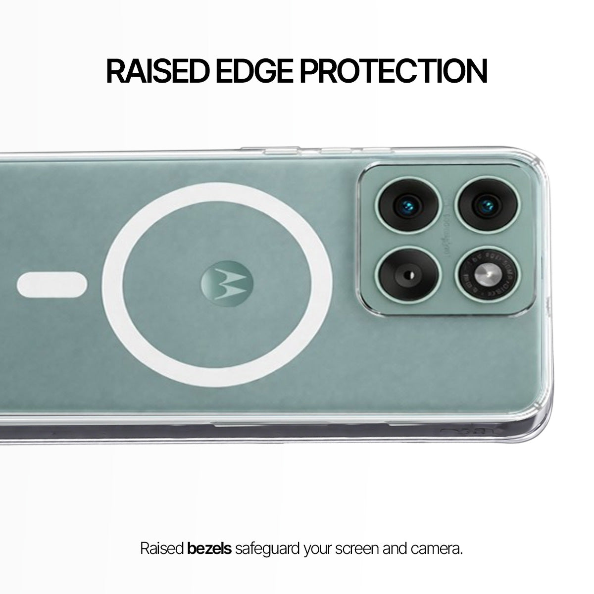 Motorola Edge 70 Fusion - Anti-Yellow Clear Case