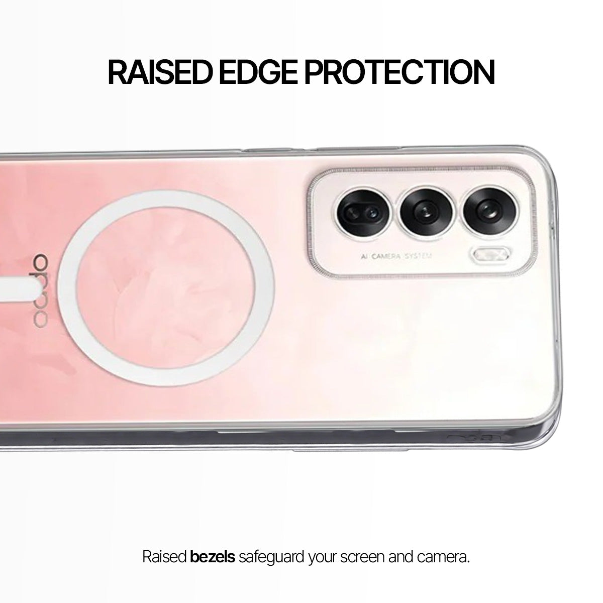 Oppo Reno 12 - Anti-Yellow Clear Case