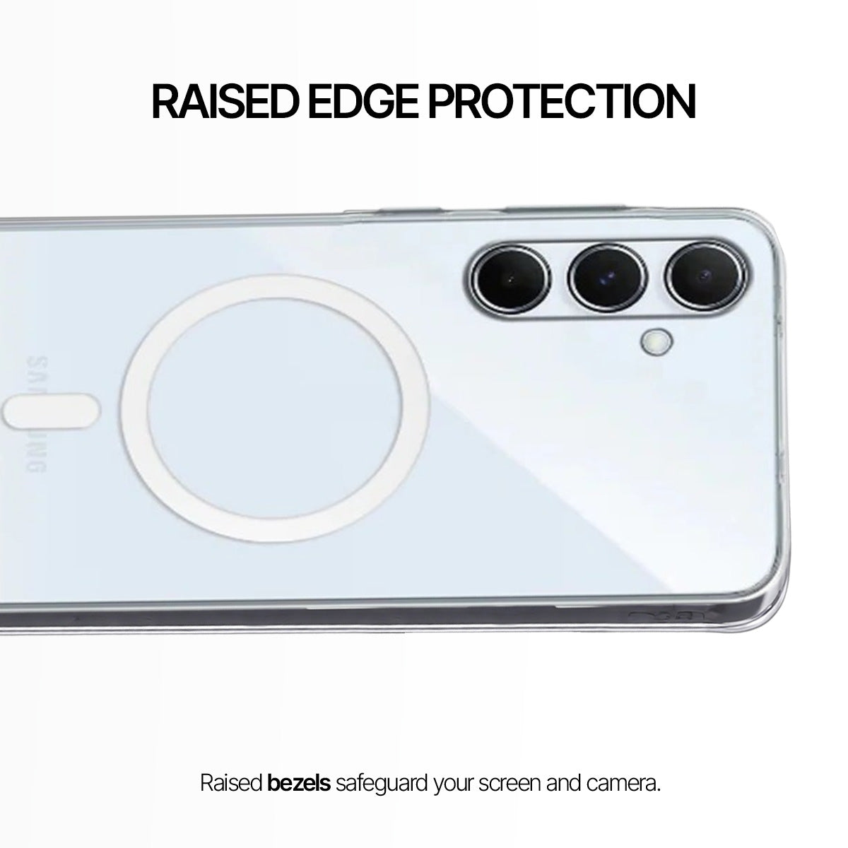 Galaxy A55 - Anti-Yellow Clear Case