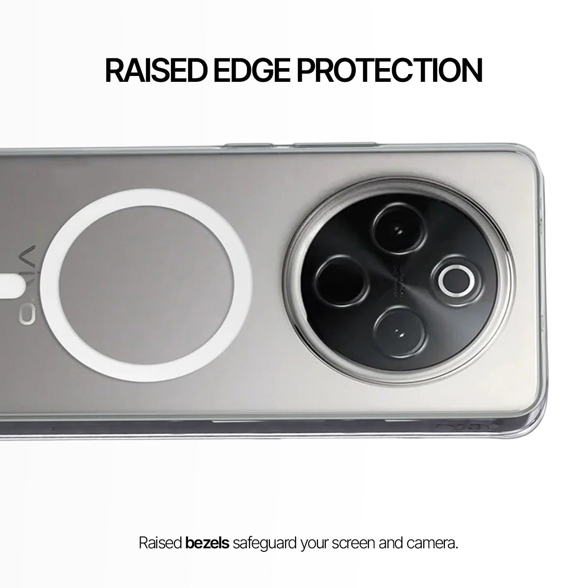 Vivo T4 - Anti-Yellow Clear Case