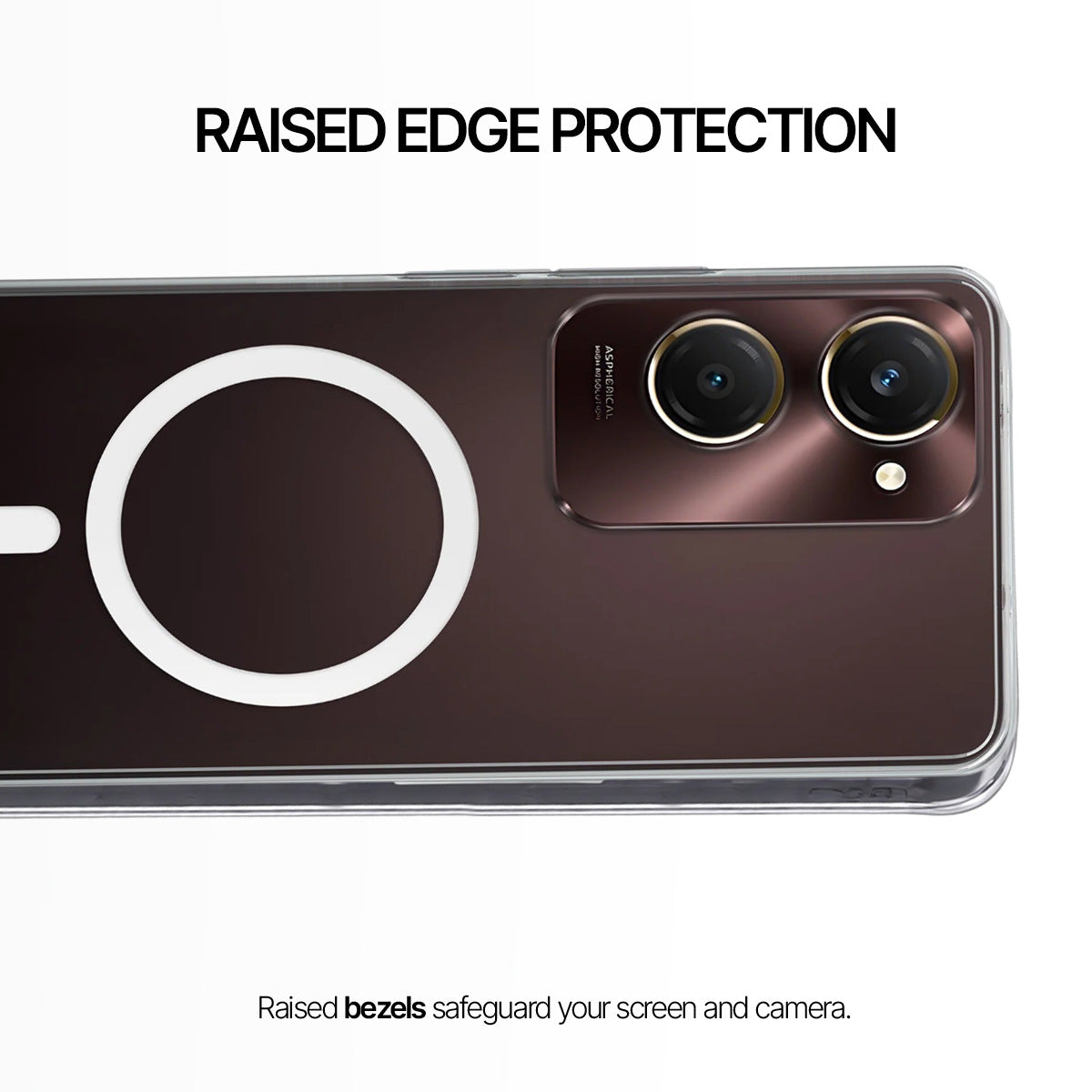 IQOO Z9 Lite - Anti-Yellow Clear Case