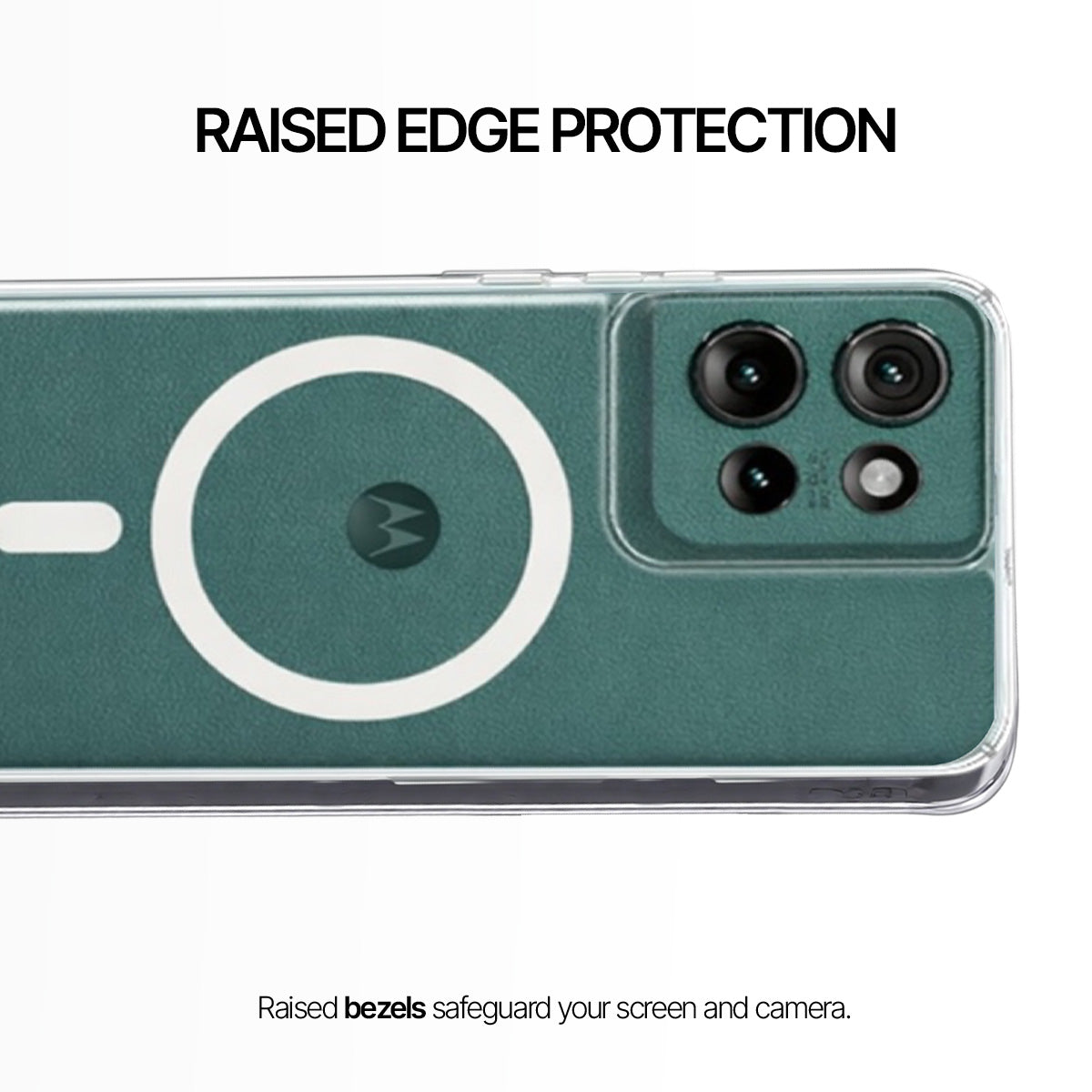 Motorola Edge 50 - Anti-Yellow Clear Case