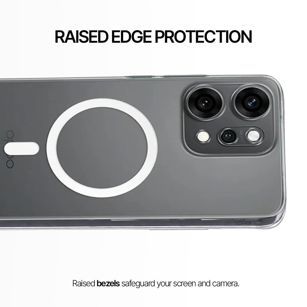 Oppo Reno 14 Pro - Anti-Yellow Clear Case