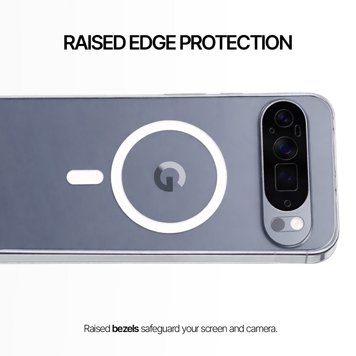 Google Pixel 10 Pro - Anti-Yellow Clear Case