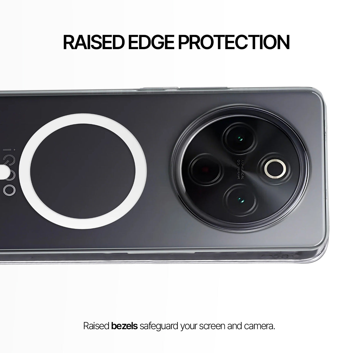 IQOO Z10 - Anti-Yellow Clear Case