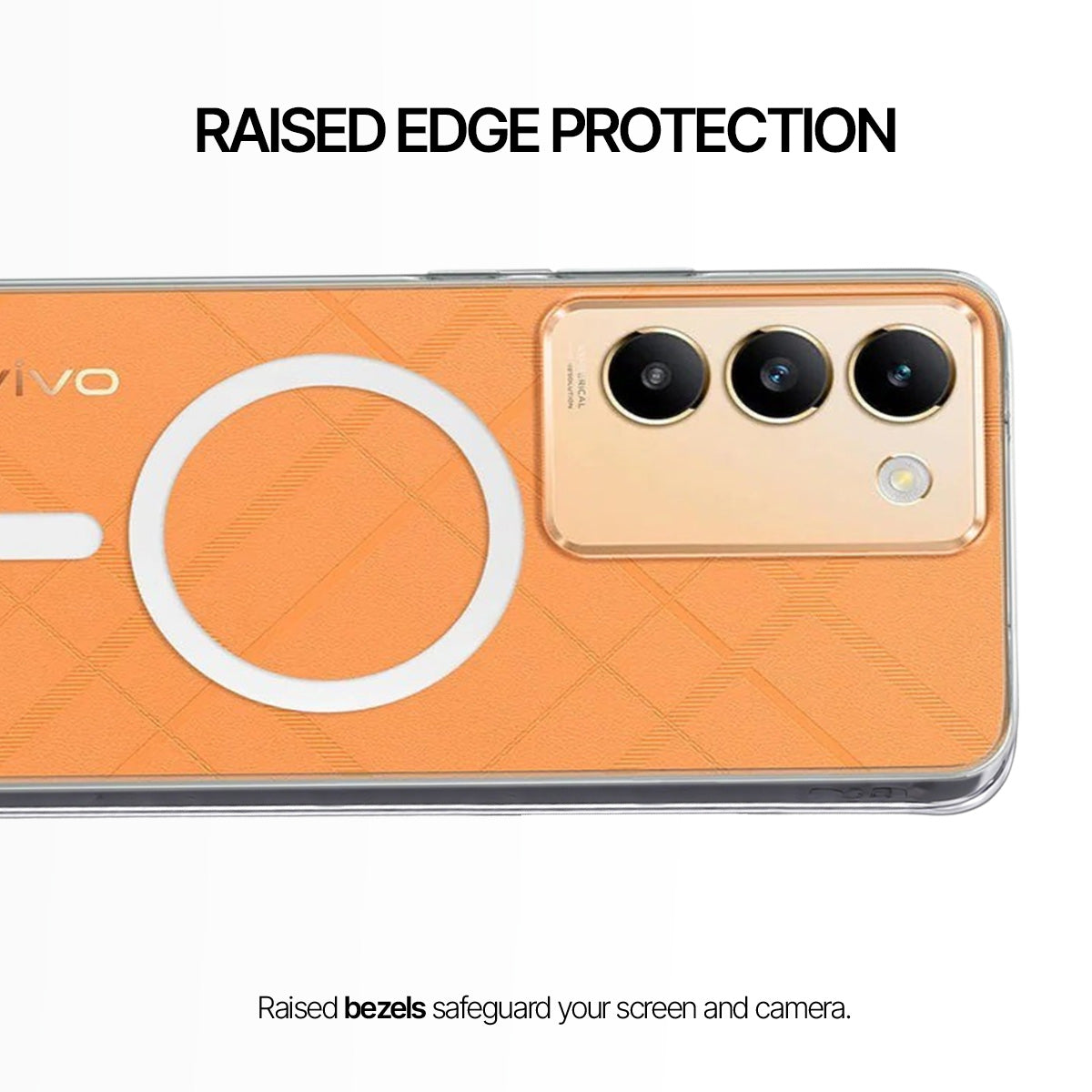 Vivo X200E - Anti-Yellow Clear Case