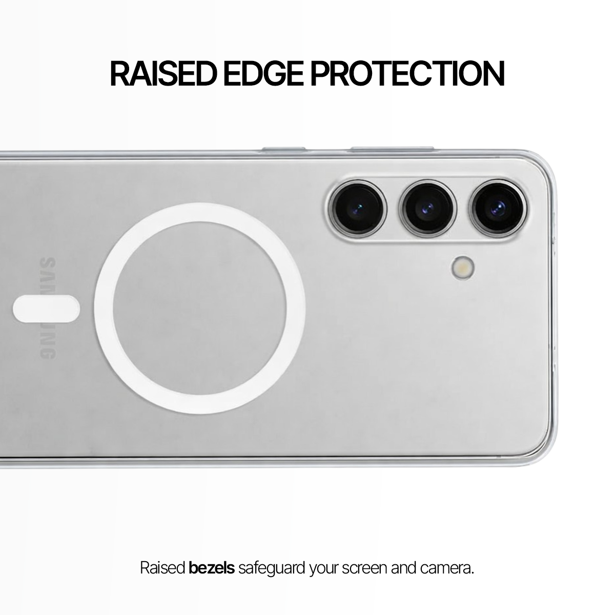 Galaxy S24 Plus - Anti-Yellow Clear Case