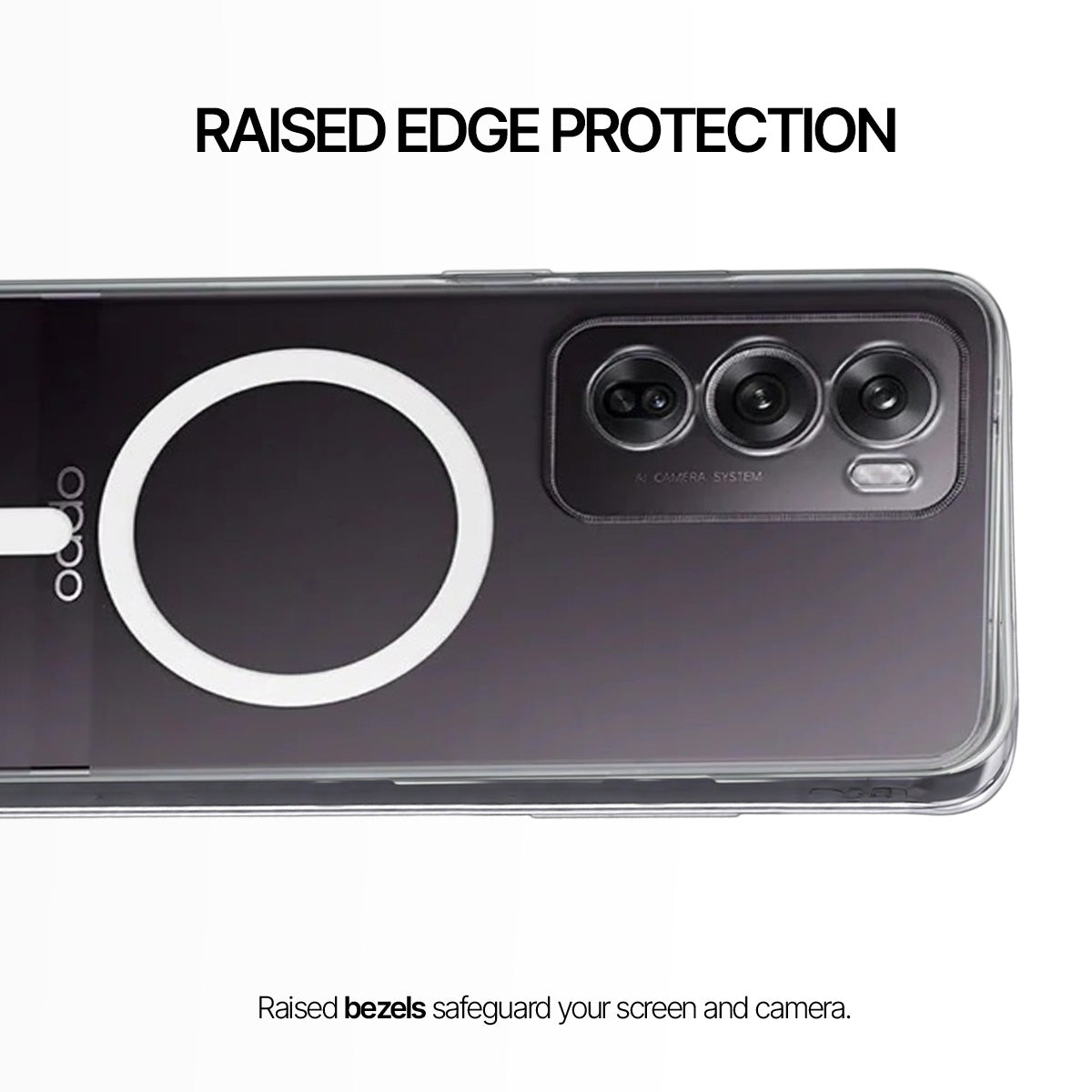 Oppo Reno 12 Pro - Anti-Yellow Clear Case