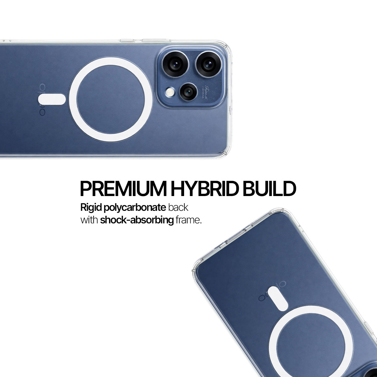 Oppo Reno 15 - Anti-Yellow Clear Case