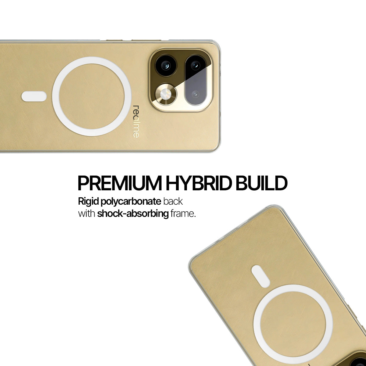 Realme 16 Pro Plus - Anti-Yellow Clear Case