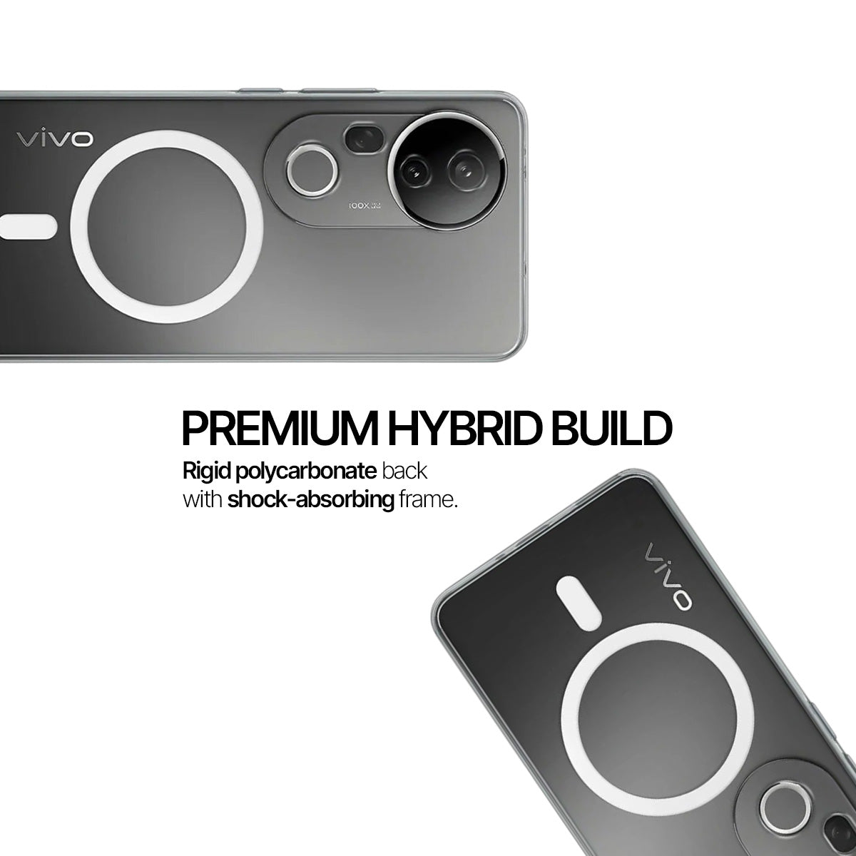 Vivo T4 Ultra - Anti-Yellow Clear Case