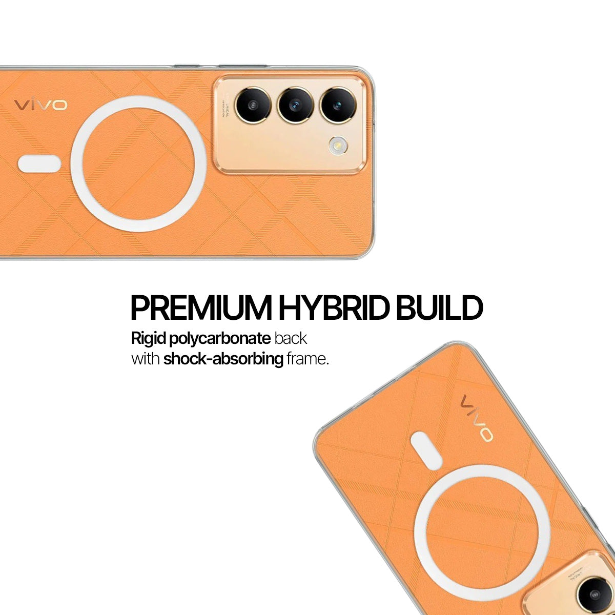 Vivo X200E - Anti-Yellow Clear Case